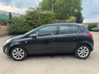 Usado Vauxhall Corsa Active 2012 Preto Citadino