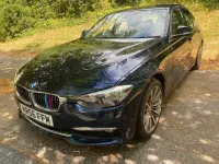 Used BMW 330e Luxury Line 252 HP (185 kW) 2016 Blue Sedan