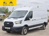 Begagnad Ford Transit S 130 HK (95 kW) 2021 Vit Van