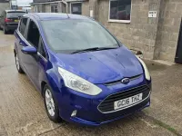 Used Ford B-MAX Zetec 95 HP (69 kW) 2016 Blue MPV