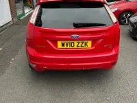 Used Ford Focus Zetec 2010 Red Hatchback