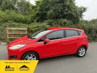 Used Ford Fiesta Zetec 98 HP (72 kW) 2017 Red Hatchback