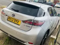 Used Lexus CT200h 2012 Silver Hatchback