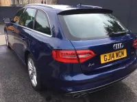 Used Audi A4 S-Line 2014 Blue Estate