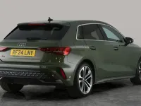 Used Audi A3 Sportback S-Line 150 HP (110 kW) 2024 Green Hatchback