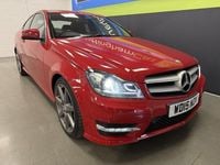 Used Mercedes C220 Sport Edition 170 HP (125 kW) 2015 Red Coupe