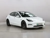 Used Tesla Model 3 Performance 461 kW (627 HP) 2021 White Sedan
