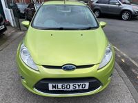 used Ford Fiesta 1.25 ZETEC 5DR IN LIME SQUEEZE METALLIC