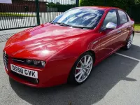 Used Alfa Romeo 159 260 HP (191 kW) 2008 Red Sedan