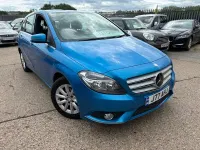 Used Mercedes B180 SE 109 HP (80 kW) 2014 Blue Hatchback