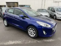 Used Ford Fiesta Zetec 100 HP (73 kW) 2018 Blue Hatchback