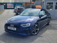 Used Audi A4 Black Edition 2020 Blue Sedan