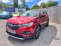 Used Vauxhall Grandland X Elite 130 HP (95 kW) 2019 Red SUV