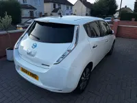 Used Nissan Leaf Tekna 80 kW (109 HP) 2017 White Hatchback