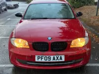 Used BMW 116 Sport Line 2009 Red Hatchback