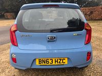 Used Kia Picanto 2013 Blue Hatchback