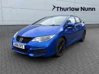 Used Honda Civic S 100 HP (73 kW) 2016 Blue Hatchback