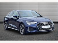 Used Audi A3 S-Line 150 HP (110 kW) 2023 Blue Sedan