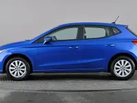 Used Seat Ibiza SE 95 HP (69 kW) 2023 Blue Hatchback