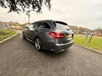 Used Mercedes C220 AMG line 170 HP (125 kW) 2017 Grey Estate