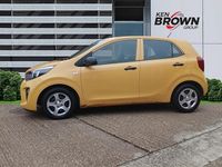 Used Kia Picanto 2021 Yellow Hatchback