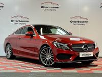 Used Mercedes C300 AMG line 2016 Red Coupe