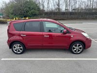 Used Nissan Note N-TEC 88 HP (64 kW) 2010 Red Hatchback