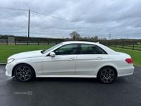 Used Mercedes E220 AMG line 2015 White Sedan