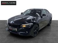 Used BMW 218 Sport Line 150 HP (110 kW) 2015 Black Coupe