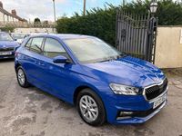 Used Skoda Fabia Comfort 2022 Blue Hatchback