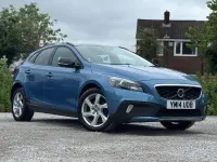 Used Volvo V40 2014 Blue Hatchback