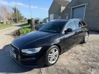 Used Audi A6 S-Line 190 HP (139 kW) 2014 Black Estate
