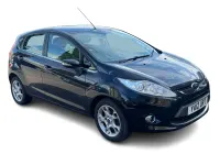 Used Ford Fiesta Zetec 2012 Black Hatchback