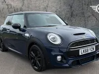 Begagnad Mini Cooper S Hatch 189 HK (139 kW) 2018 Blå Halvkombi
