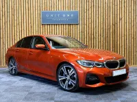 Used BMW 330 M Sport 254 HP (186 kW) 2022 Sunset orange metallic paint Sedan
