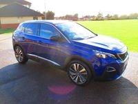 Used Peugeot 3008 GT-line 2019 Blue SUV