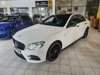 Used Mercedes E220 AMG Line Premium Plus 2016 White Sedan