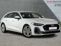 New Audi A5 S-Line 295 HP (216 kW) 2025 White Estate