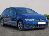 Used VW Polo R-line 95 HP (69 kW) 2023 Blue Hatchback