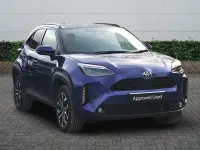 Used Toyota Yaris Design 2024 Blue Hatchback