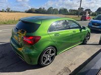 Used Mercedes A250 AMG 215 HP (158 kW) 2017 Green Hatchback