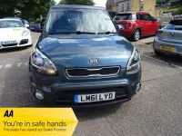 Used Kia Soul 126 HP (92 kW) 2011 Blue SUV