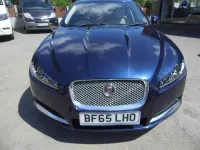 Used Jaguar XF Luxury 200 HP (147 kW) 2015 Blue Sedan