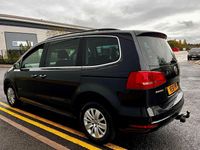 Used VW Sharan SE 140 HP (102 kW) 2012 Black MPV