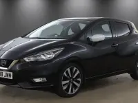 Used Nissan Micra Tekna 90 HP (66 kW) 2018 Black Hatchback