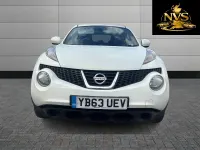 Used Nissan Juke Visia 94 HP (69 kW) 2014 White SUV