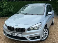 Used BMW 218 Luxury Line 136 HP (100 kW) 2016 Silver MPV