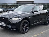Used Jaguar F-Pace R-Sport 180 HP (132 kW) 2016 Black SUV