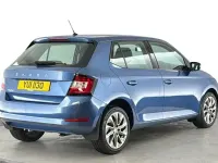 Used Skoda Fabia SE Drive 60 HP (44 kW) 2021 Blue Hatchback