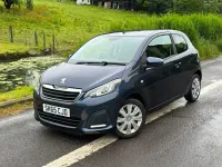 Used Peugeot 108 Active 2015 Blue Hatchback